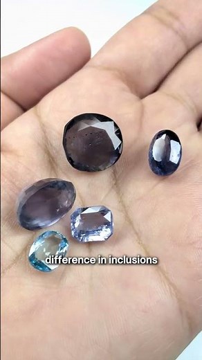 Is It Really Blue Sapphire? 😱 Iolite and Aquamarine Lookalikes Explained.