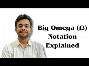 Big Omega(Ω) Notation Explained in Detail | Lower Bound | Design and Analysis of Algorithms | DAA 10