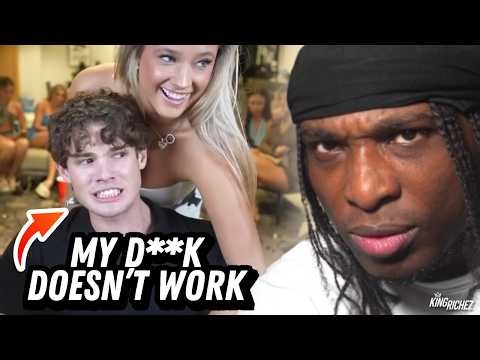 Clavicular Has White Girl Inject His MEAT On Live Stream with Adam 22