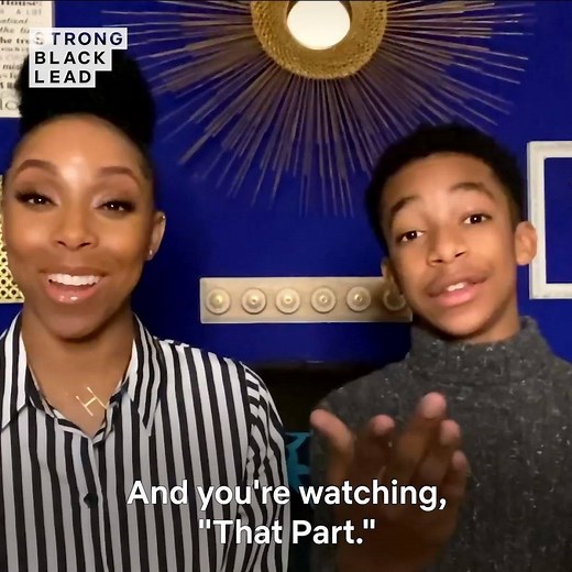 Real-life mother and son playing mother and son superheroes? Oh HELL yes! You may recognize Isaiah Russell-Bailey and his mom Brittany Russell from the hit show Family Reunion, but they're here today to tell you how they landed #ThatPart in We Can Be Heroes. Seeing these two continue to thrive just warms my soul. So many inspiring gems dropped, and you can just feel the love and see the hustle! Eternally rooting for this duo. Be sure to check out We Can Be Heroes, only on Netflix. | Strong Black