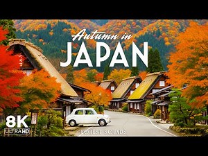 Autumn in Japan 8K | Discover Vibrant Kyoto, Serene Nara & Golden Maple Trails