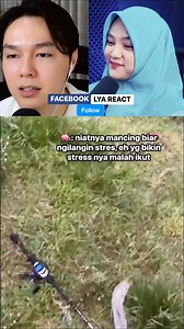 MENDING DIEM DIRUMAH SIH BANG #reaction #funny #fishing | Lya React