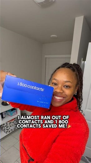Running out of contacts is stressful. Ordering them doesn’t have to be@1800contacts #ad#1800Contacts