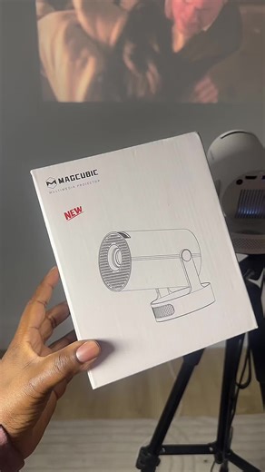 this one’s for the movie lovers …amazing top quality home projector!! 📽️ ♥️Magcubic HY300Pro  Android 14.0 Projector 290ANSI Dual WiFi6 8K/4K Decode BT5.4 0.8:1 Short Projection Throw Ratio Native 1280*720P Built-in Speaker & Appstore Allwinner H726 Home Cinema Mini Smart Portable Projector Upgraded HY300 Pro PLUS #portableprojector #magcubic #movienight #homecinema #tiktokshopmademebuyit