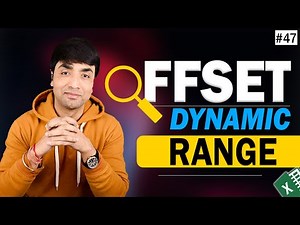 Excel OFFSET Function for DYNAMIC Calculations | OFFSET Function Dynamic Range