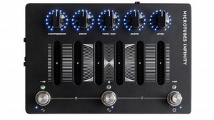 The Darkglass Microtubes Infinity pedal combines four effects in one