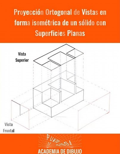 VISTAS ORTOGONALES ISOMETRICAS EN SÓLIDO 1. #Shorts #isométrico #lápiz #proyeccion #vistas