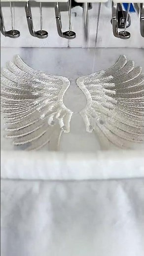 Angel Wings Machine Embroidery