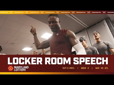 Inside the winning locker room: Carter, McLaurin, Heinicke get game balls