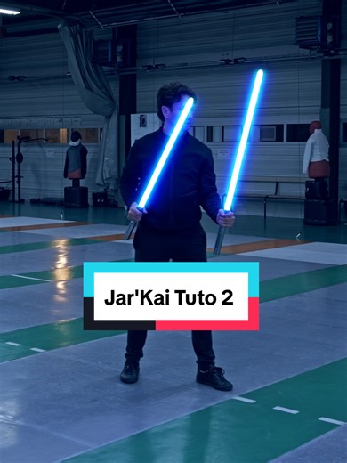 Lightsaber Jar'Kai Form #lightsaber #dualwielding #jarkai #lightsaberpath