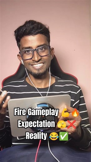 Fire Gameplay🔥 Expectation 🫣 ❌ vs Reality 😂✅#shorts #bgmi #bgmishorts #bgmitamil #tamilgaming #tamil