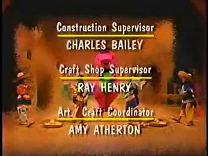 Closing to Barney's Talent Show 1996 VHS