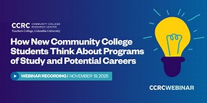 Webinar Explores How Students Choose a Program of Study