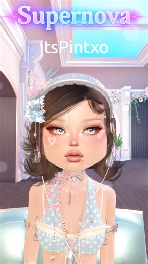 Breakdown, styling & review of the Lovely Hearts Doll DLC Code 𐙚 #dti #roblox #dresstoimpress #dlc