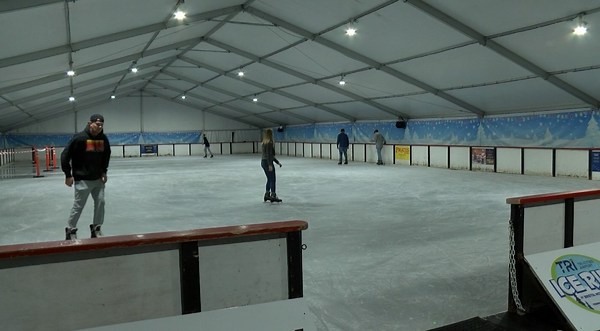 Ice Rink at Bristol Motor Speedway opens for season