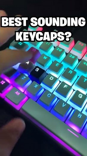 These Keycaps Sound The BEST!