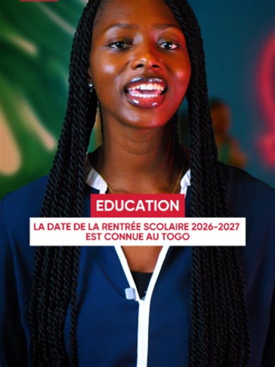 📢📚 Les dates de la rentrée scolaire et universitaire 2026-2027 sont connues. Les élèves reprendront les cours le 14 septembre, tandis que les universités rouvriront progressivement à partir du 21 septembre et du 19 octobre, selon les établissements. #togolais228🇹🇬 #RentréeScolaire #Éducation #tiktoktogo🇹🇬