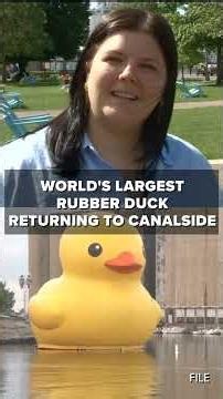 World's Largest Duck & 4th of July festivities at Canalside