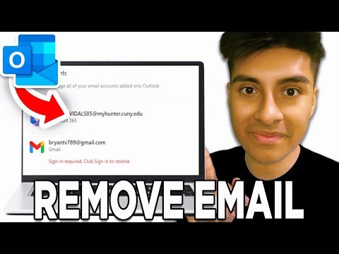 How To Remove Email In Outlook! - Tutorial