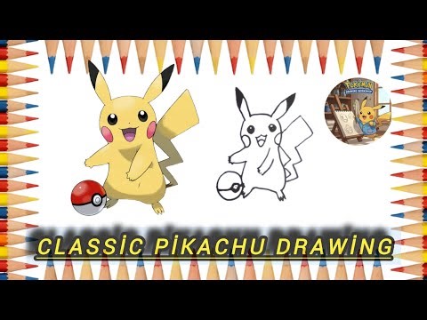 Classic Pikachu Drawing/Pikachu Series 1