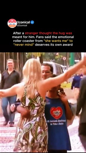 This hug mix-up had the internet crying with laughter 😂 #viral