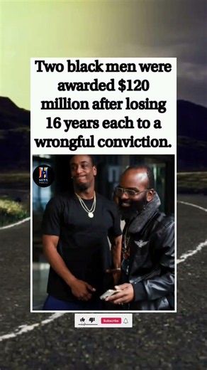 16 years lost. Wrongfully convicted. Now $120M awarded. Justice is late, but it finally came. ⚖️🕊️