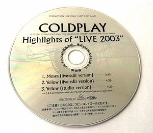 Coldplay - Highlights of "Live 2003"