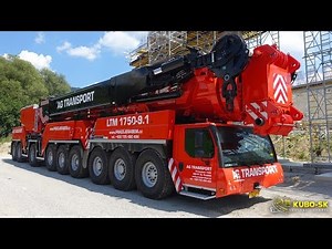 LIEBHERR LTM 1750-9.1 - the BIGGEST mobile CRANE in the Czech and Slovak Republic