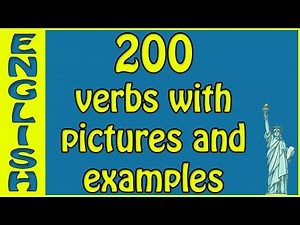 100 English verbs with examples and pictures 📷 101 to 200 - sentences - 100 English verbs - Cambly
