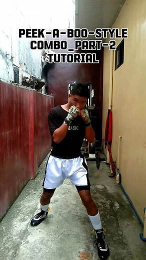 Part2_Peek_A_Boo_Style_Tutorial_Combo_🥊🔥🦍_#tutorials #peekaboo #boxing🥊 #miketyson #foryou #foryoupage #hardwork