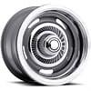 Vision Wheel 55-5873: 55-5873 55 Series Wheel [Size: 15" x 8"] Silver Finish - JEGS