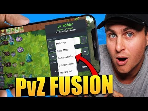 PvZ Fusion MOD APK iOS & Android | Unlimited Sun