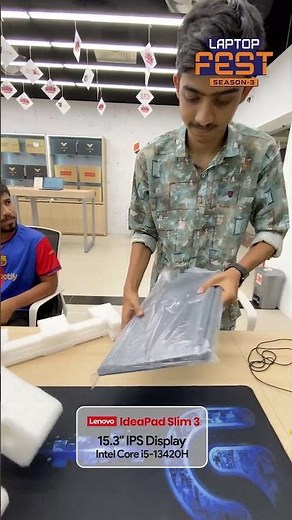 Customer Unboxing Lenovo IdeaPad Slim 3 15IRH10 #lenovoideapadslim3 #customerunboxing #vertech