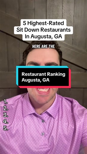 5 Highest-Rated Sit Down Restaurants In Augusta, GA #restaurant #augusta #georgia