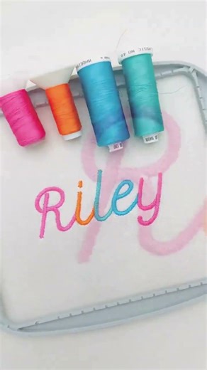 Satin Stitch Handwritten Script Font #satinstitch #embroideryfont #fontdesign #fontdownload