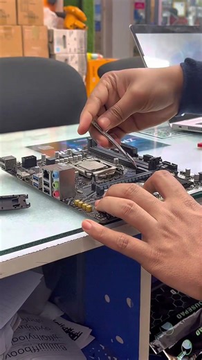 Install processor ram ssd very cool 😎 #gaming #pcsettings #pc