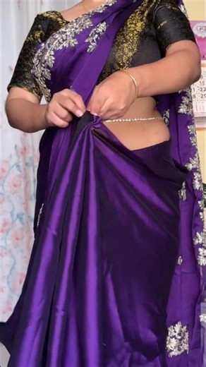 How To Drape Saree - Hot Look