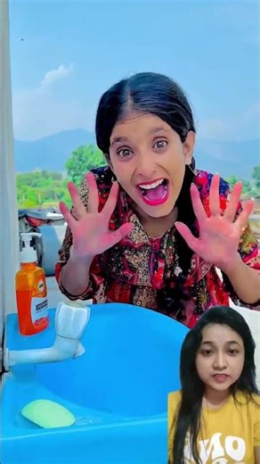 Bacche vs handwash 😂🧼 | Mini Vlog #shorts #minivlog #ashortaday #vlog #trending #cats #cat