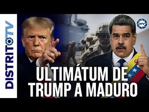 🔴BREAKING NEWS VENEZUELA🔴Trump's ultimatum to Maduro: four days to leave or face war