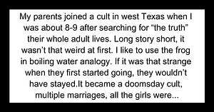 14 Ex Cult Members Share Their Stories On How They Finally Broke Free