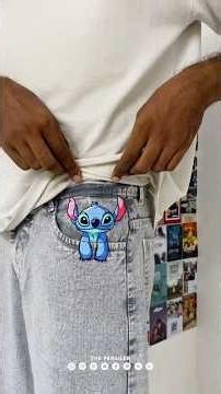 #day241 🤩🔥Stitch In my pocket #pensiler