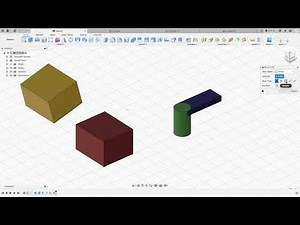Fusion360 3D Part.22 (Move/Copy & Align). The absolute beginner tutorial help series.