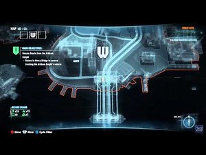 Batman Arkham Night Map Size And Main Menu
