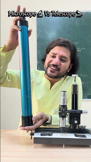 Refracting type Telescope Vs Travelling microscope || a comparison for class 12 optics by models