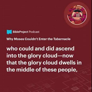 If Moses received the temple blueprints from God, why was he not able to enter the tabernacle? The Israelites’ actions while Moses was on the mountain created consequences for the people and their leader. Join Tim and Jon in this week’s podcast episode as they continue to explore the temple pattern in the Exodus scroll. Interested in learning more? Listen to the episode here: https://tbp.xyz/expod10fb | BibleProject