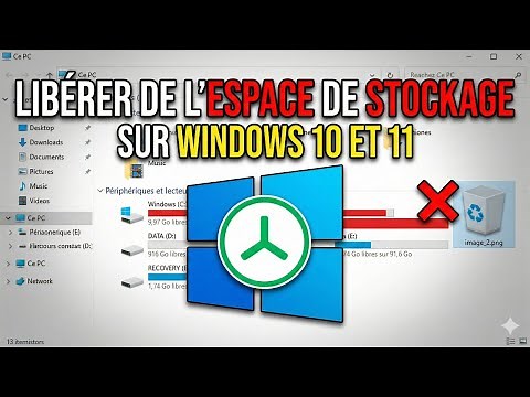 Libérer de l'espace de stockage sur son PC Windows 10 et 11