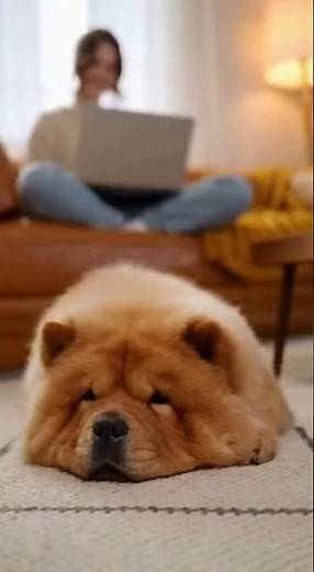 “Chow Chow Mood Off 😞 | No Mood for Anything 🐶 | Lazy Funny Dog Moments 2025” #chowchow #puppy