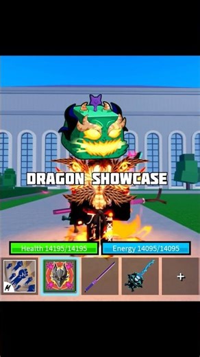 Dragon fruit showcase #bloxfruits