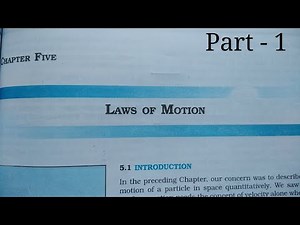 Class 11 Physics (NCERT) | Laws of Motion 01 | Introduction, Newton First Law of Motion | JEE/NEET