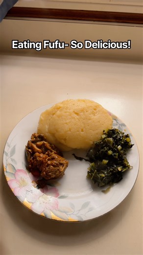 Eating Fufu- So Delicious! #africanfood #fufu #easyrecipes #USAfood #mtb